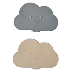 ange Gooreumi 多功能球 Gooreumi 2件組, 1套, 靛藍色, 奶油米色