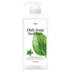 DASH 羅勒香草 蔬果廚房洗潔精, 750ml, 1個