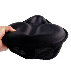 BTR 自行車座墊套 舒適款, 1個, 黑色