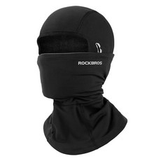 ROCKBROS 洛克兄弟 防寒巴拉克拉瓦頭套 YPP045, 1個, 黑色