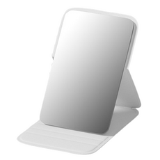 리빙여왕 접이식 미니 손거울, 화이트