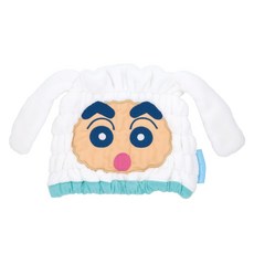 Skater 帽型頭巾 TOC11, 1個, 蠟筆小新 白色