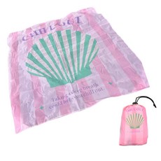 소니오 패턴 피크닉 캠핑 매트, 06 핑크쉘