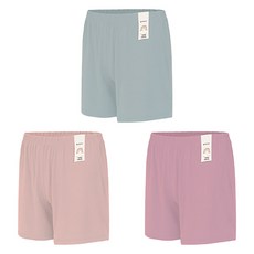 mrkids 女童涼感絲滑人造絲四角內褲3件組