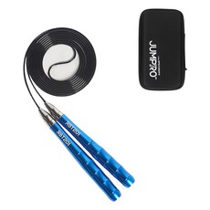 金秀烈跳繩 Ribelta 超高速跳繩 肌力強化型 RBT-201, 藍色, 1套