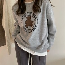 PEONIST 圓領泰迪熊大學T