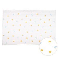 두봉봉 유아용 모달 쿨 리버시블 양면침대매트, 웨더, 1개