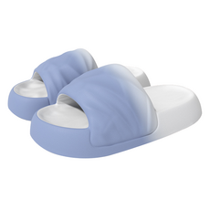 EVER HOUSE 漸層雲朵氣墊室內拖鞋, 1個, 藍白色