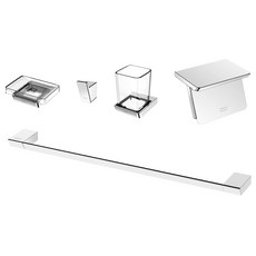 American Standard Active 浴室配件5件組 FH1058, 鉻, 1套