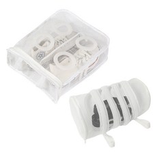 MEO 家用鞋子運動鞋網眼大型方形+圓柱形洗衣袋套組, 單一顏色, 1套