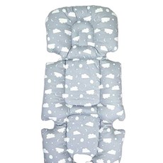 ReinHaus 純棉雙面嬰兒車內墊, 1個, 夜空