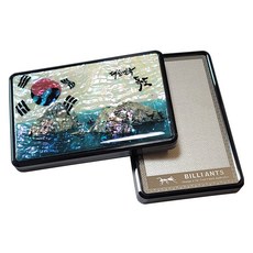 Billiant 螺鈿銼板, 1個, 混合色(2_獨島)