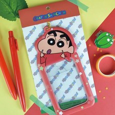 Iknowk 基本小卡套鑰匙圈, 蠟筆小新, 1個