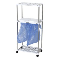 Sense2030 分類回收箱 2層 2入組, 白色