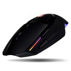 MONSTARGEAR 遊戲滑鼠 GROZA G5, 格羅薩 G5, 鐵氟龍霧面黑