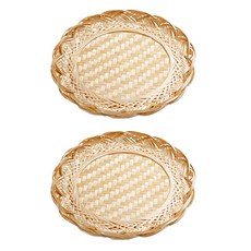 Market Pio竹製托盤籃子 款式4, 混色, 2個