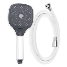Three Out Change淋浴蓮蓬頭軟管套組 2m, 白色, 1組