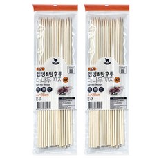 영수산업카멜 대나무 꼬지 28cm, 2개, 30개입