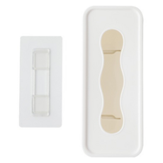 리썬 벽걸이 소품 잡화 수납케이스 특대형, 화이트, 2개