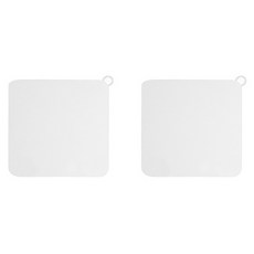 Homevanesse 浴室水槽防臭排水口蓋 2入, 透明