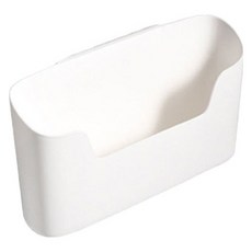 Risun 壁掛式門收納箱, 白色, 1個