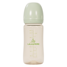 LALA&MORE Lalabebe PPSU 優質奶瓶 不含奶嘴, 1個, 酪梨綠, 260ml