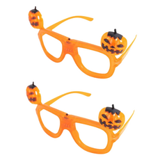 Starium 萬聖節派對 焦點人物 LED 南瓜太陽眼鏡, 混合色, 2個