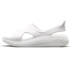 ACT PLUS 女性用 Align Plus 綁帶涼鞋, 純白色, 220