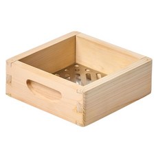 Pulmuone 圃美多 Steam Cook 氣炸鍋專用扁柏木蒸籠 200 x 200 x 100 mm + 蒸盤組 SW20DSH1A, 1套