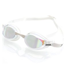 AQUWIN 選手級 一般用 彩虹鍍膜貼合泳鏡 SFH230RVM, RVGD/CLWH, 1個