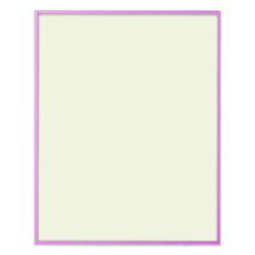 맘스보드 큐브 보드 자석교구, 하트핑크(몰딩), 듀그린(보드), 1개