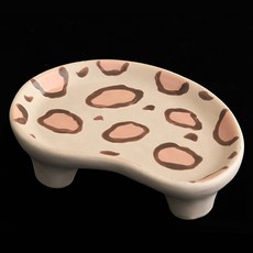 萬壽菊圖案陶瓷托盤, B