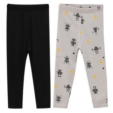 Playmall 兒童內搭褲 簡約 + 機器人套裝