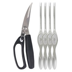 Zeus蟹鉗+蟹肉叉 4入組, 混色, 1組