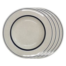 Kanesuzu日常深圓盤 2號, 靛藍, 4個