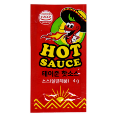 TAEWON FOOD Taejun 辣醬 1000包, 4g, 1000個
