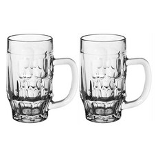 보르고노보 로지 비어 맥주잔 400ml, 2개