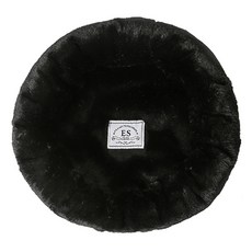 柔軟圓形托盤, 黑色