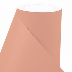 LOVELY FARM Sheet Mate 無氣泡柔軟觸感霧面室內裝飾膜, PTFG006 淺橘色