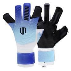GKUNIONKOREA MG Smart Tight V1 職業比賽用守門員手套 UN1009-463, 藍黑色, 1個