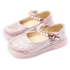 여아용 루루슈 크랙진주 구두 RA102