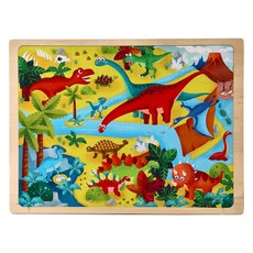 Kes.B 堅固恐龍拼圖 2638, 48件, 1套