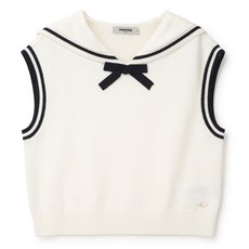 renoma kids 女童水手領針織背心 R2431K452
