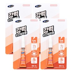V-tech 強力瞬間接著劑 凝膠型 3g, 4個