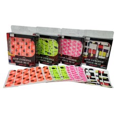 PINHUNTER 4 件組中厚紙起重膠帶, 混色, 1組