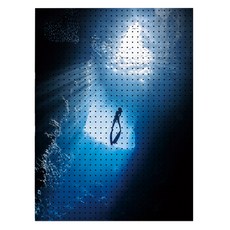 타공판닷컴 UV 해저의 신비 프린팅 타공판 600 x 900 mm, 혼합색상, 1개