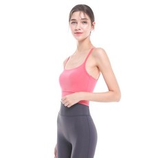 女款方領細肩帶Bra Top K4001 + 胸墊組