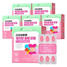 CELLTRION Inner Lab Diet N Body Fat Slim 油 CLA 共軛亞麻油酸 18 克, 6個, 30顆