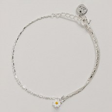 scaletto 女款 WIL301 雛菊層次感 Silver 925 手鍊