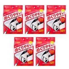 IRIS OHYAMA 愛麗思歐雅瑪 黏塵滾筒 90次補充包, 15個